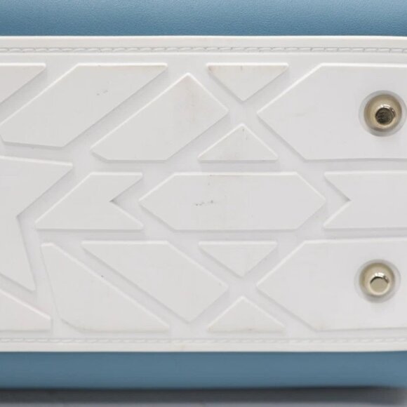 Christian Dior Calfskin Small Dior Vibe Bowling Bag - Turquoise - Picture 6 of 16